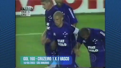 Alex de Souza - 160º gol - Cruzeiro 1 x 1 Vasco