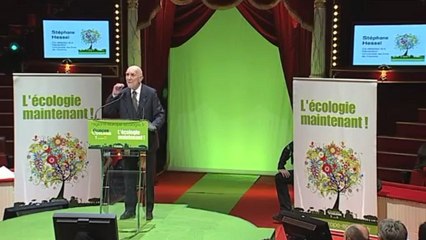 Stéphane Hessel : nous avons esquinté notre planète