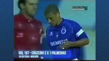 Alex de Souza - 197º gol - Cruzeiro 2 x 1 Palmeiras