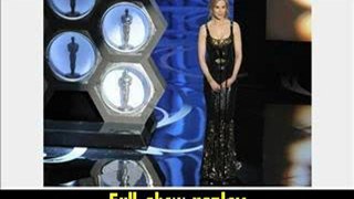 #Actress Nicole Kidman speaks onstage Oscars 2013