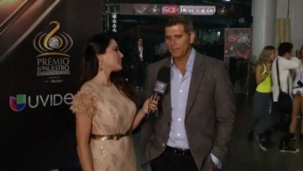 Entrevista a Christian Meier 'Detrás del escenario en 'Premio lo Nuestro 2013'