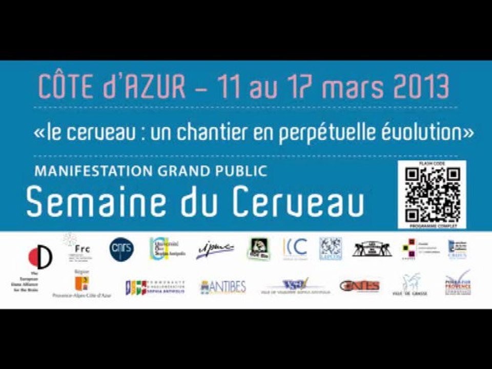 Trailer de la "Semaine du Cerveau 2013" en Côte d'Azur - CNRS et Université de Nice Sophia Antipolis