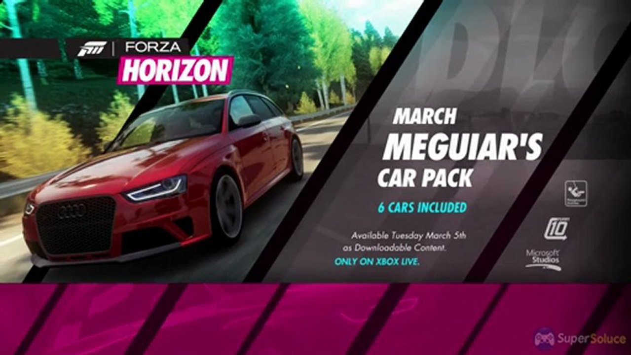 Forza Horizon - Meguiar's Car Pack