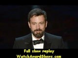 Academy Awards Actor director Ben Affleck presents onstage Academy Awards 2013