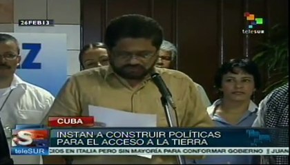 Las FARC muestra voluntad para continuar diálogos de paz