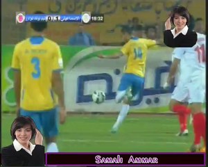 هدف الاول الاسماعيلى 1 - 0 شباب بلوزداد # عمرو السوليه