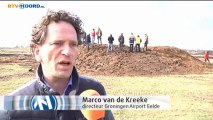 Ontploffing gevonden bom Groningen Airport Eelde - RTV Noord