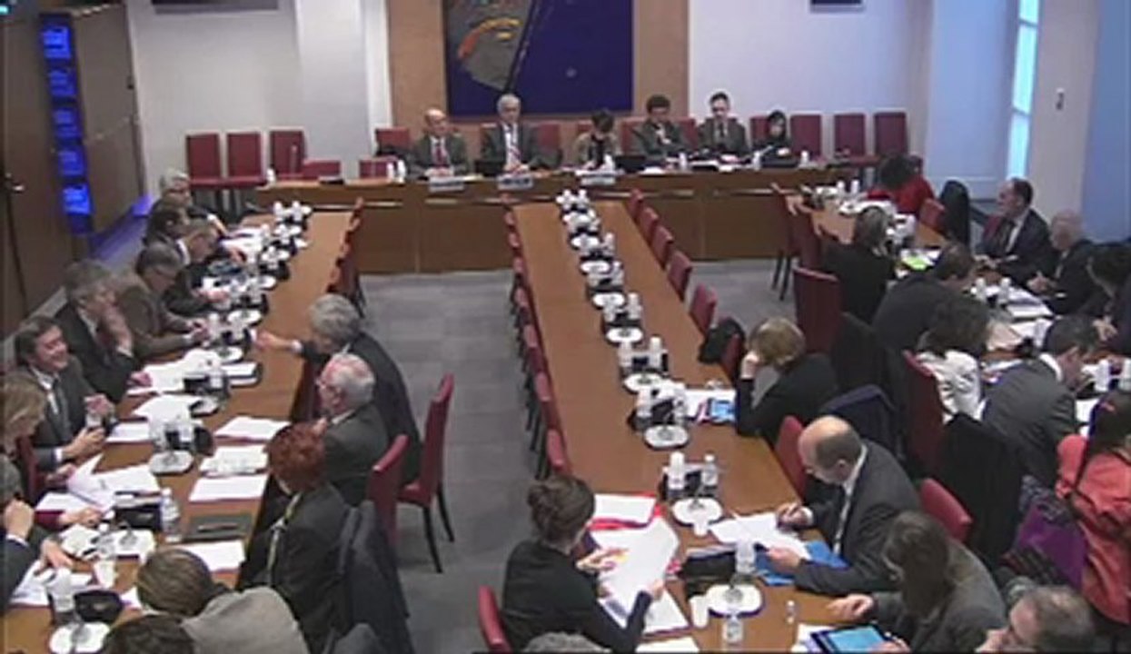 Commission des affaires sociales : M. Michel Mallaret, Pdt de l'association française des centres régionaux de pharmacovigilance et M. Jean-Louis Montastruc, dir. du CR de Toulouse