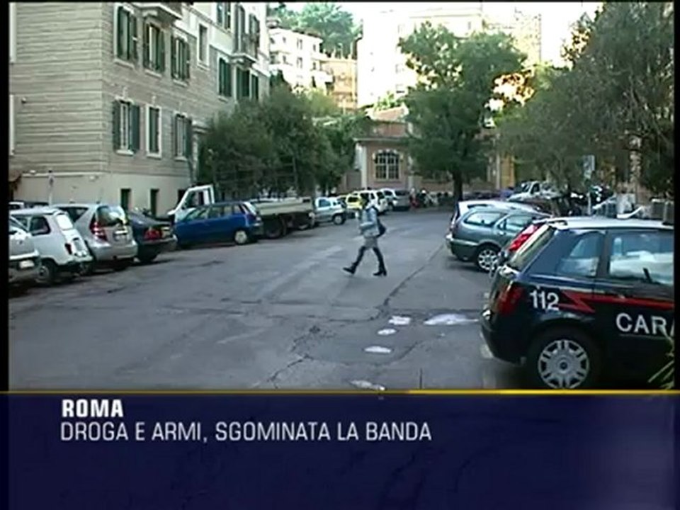 Droga e armi, sgominata la banda