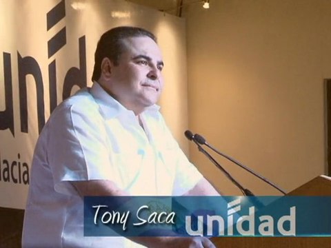 Tony Saca propone apoyo a Selección Nacional de Futbol