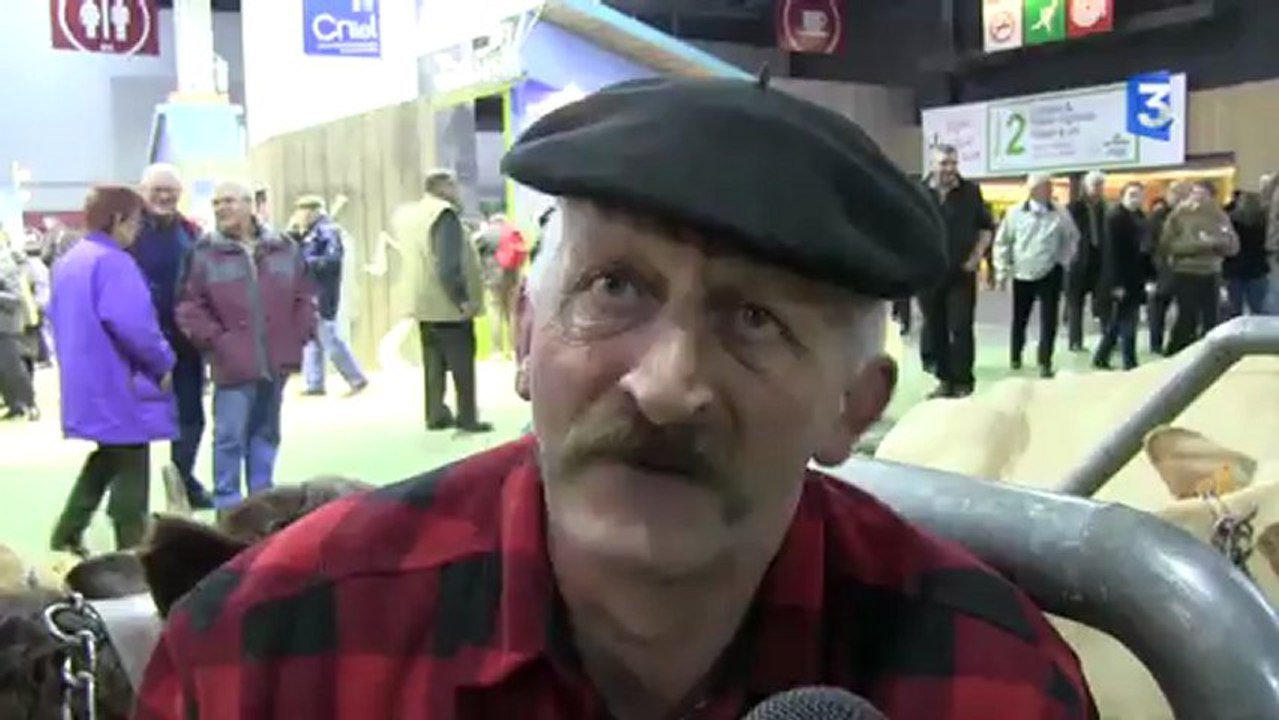 SIA 2013 : Guy, éleveur du Puy de Dôme