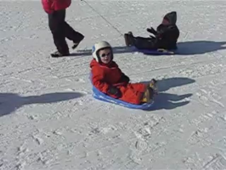 Antoine : 1ère luge