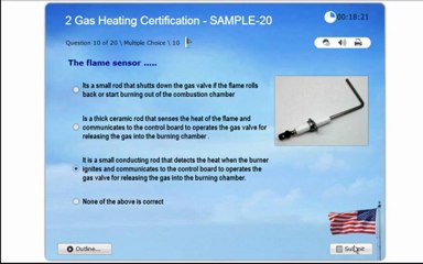 Gas Heating Certification - Practice Exam 2 - NATE ICE HVAC - Gas Furnaces