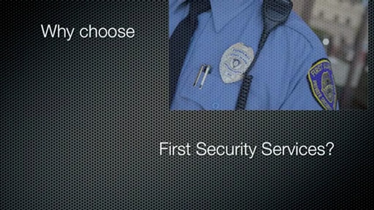 Review for First Security Services