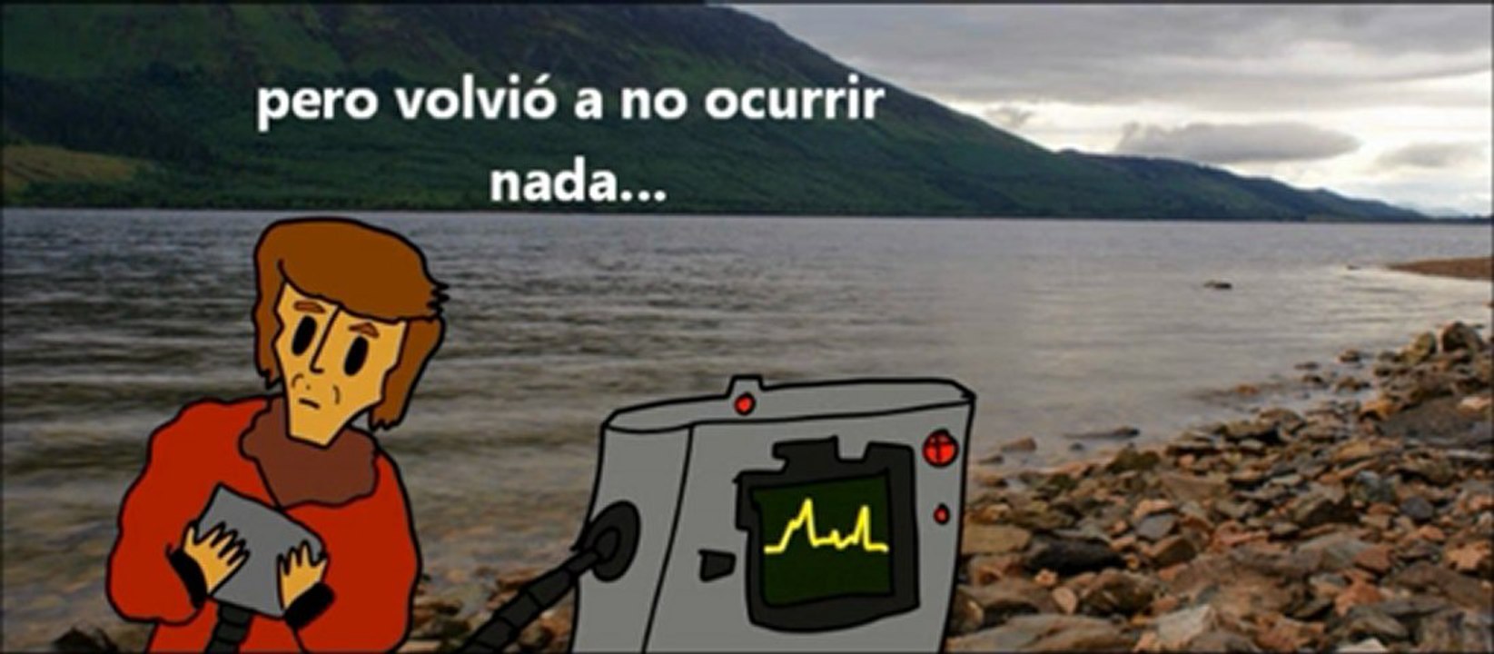 El Mounstro del lago Ness, leyendas del Mundo Tap de Suro produccions