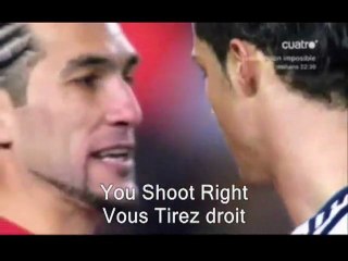 ce qu'a dit Jose Pinto à Cristiano Ronaldo au pénalité