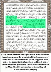 Chapter Maryam (Mary) - Abdul Rahman Al Sudais - English Translation