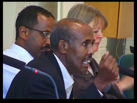 a Conference held in Stockholm, Sweden on how to dessiminate the resources of the Diaspora in Scandinavia back to their home country- Waa shir qurbajoogta Skandinafia oo ka dhacay Stockholm-