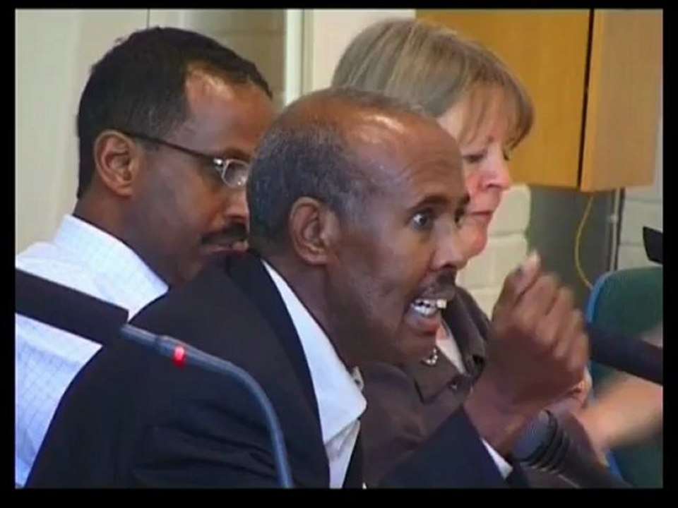 a Conference held in Stockholm, Sweden on how to dessiminate the resources of the Diaspora in Scandinavia back to their home country- Waa shir qurbajoogta Skandinafia oo ka dhacay Stockholm-