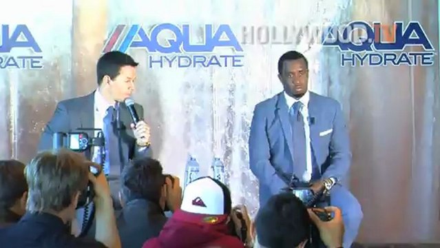 Mark Wahlberg and Sean Combs team up for AQUAhydrate - Hollywood.TV