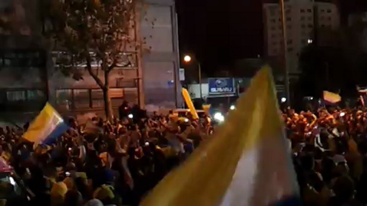דרבי ת''א חגיגות מחוץ לבלומפילד חלק 1