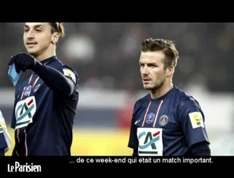PSG-OM (2-0). Beckham: « Je me suis senti bien... »