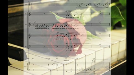 CHOIR ARRANGEMENT - ZIZI POSSI - Per Amore SATB, Piano e Clarinete