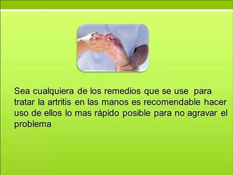 Como Curar La Artritis De Las Manos - artritis remedios caseros