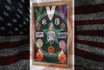 Flag display cases at Flag Connection.