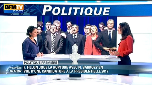 Politique Première : Fillon joue la rupture avec Sarkozy en vue d'une candidature à la présidentielle de 2017 - 28/02