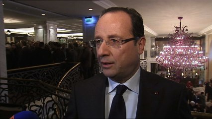 Interview lors de la rencontre avec des membres de la Chambre de commerce franco-russe