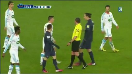 Joey Barton se moque du nez de Zlatan (27_02_13) PSG-OM
