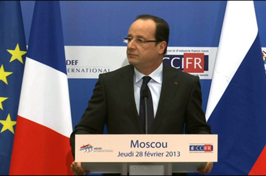 Discours lors de la rencontre avec les chefs d’entreprise français et des membres de la Chambre de commerce franco-russe