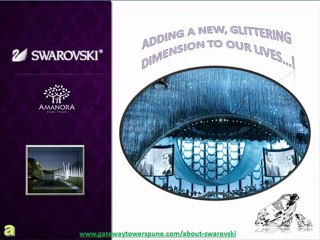 Amanora offers luxury apartments marveled by Swarovski at Hadapsar