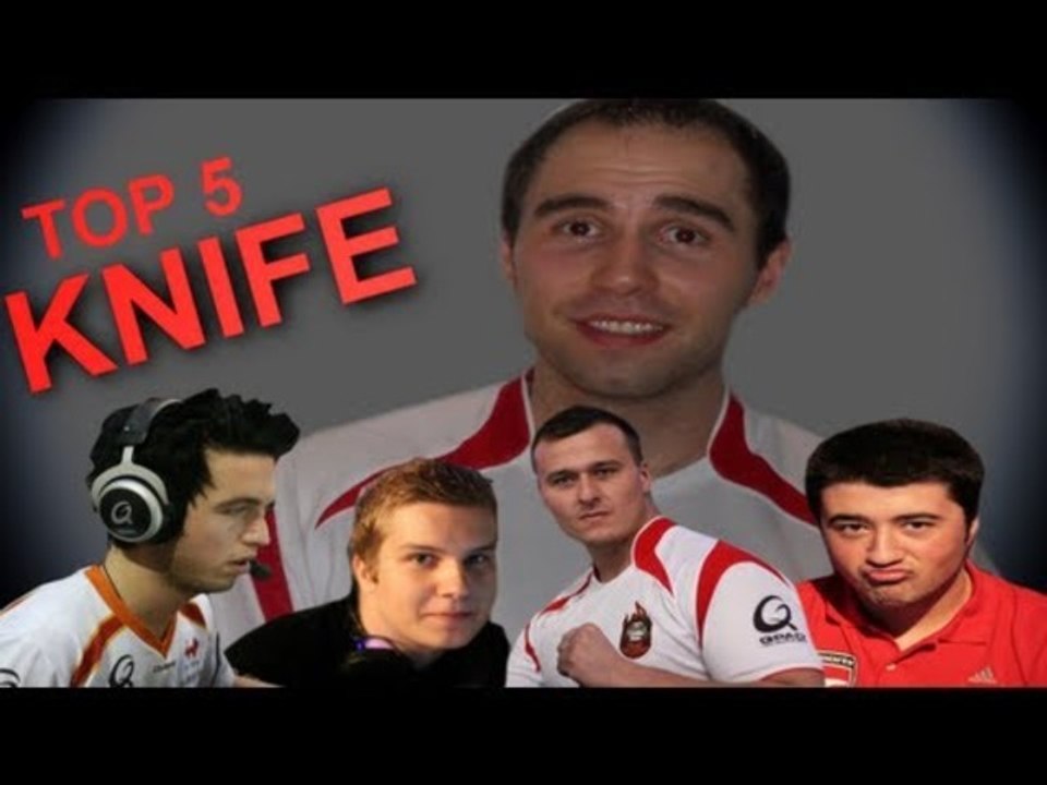 CS1.6 -TOP 5  KNIFE Plays