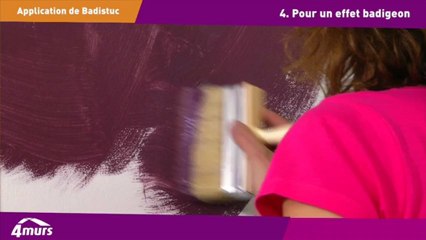 Peinture Badistuc : comment réaliser un effet stuc ou badigeon
