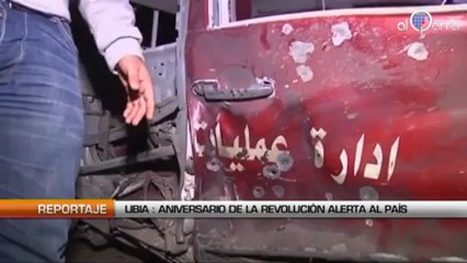 Libia: aniversario de la revolución alerta al país