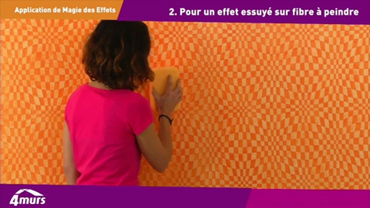 Peinture Magie des Effets : comment réaliser un effet nuagé, essuyé ou lissé
