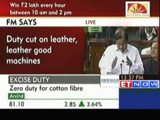 Budget 2013 Highlights : Excise duty on SUVs raised from 27% to 30%