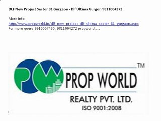 Dlf Ultima Gurgaon+9910007460+Dlf Ultima +Dlf Ultima sector 81 Gurgaon