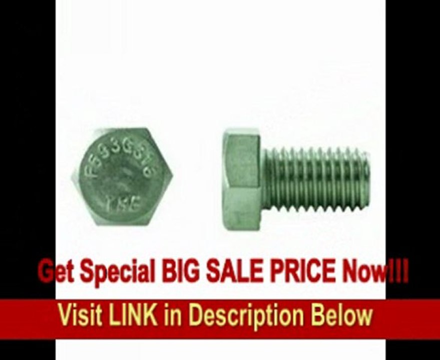 [BEST BUY] DrillSpot 3/4-10 x 4 316 Stainless Steel Hex Cap Screw