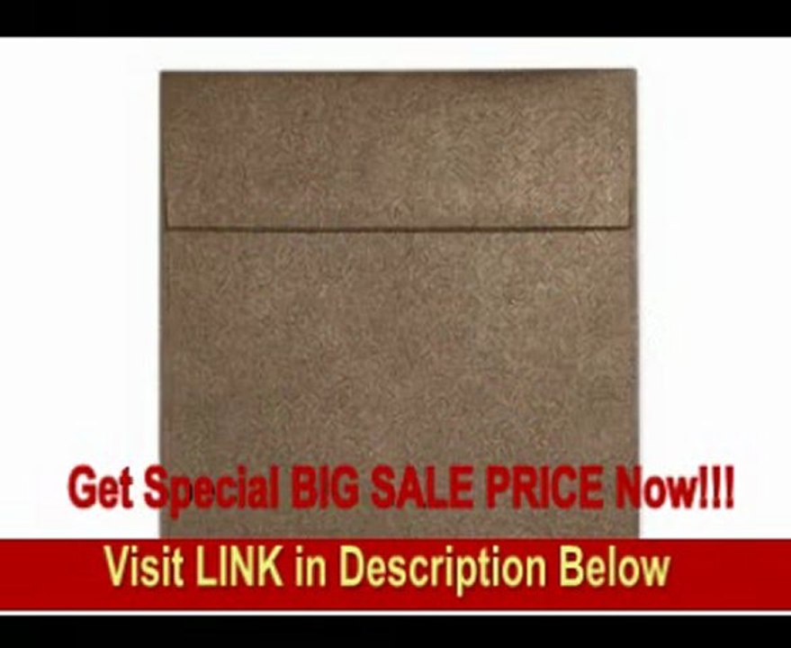 [FOR SALE] 6 1/2 x 6 1/2 Square Envelopes - Bronze Metallic (50000 Qty.)