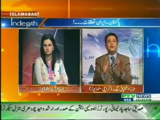 ISHTIAQ BAIG AT PANNEL DISCUSSION ON  PTV News-6