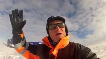 Début de l'évacuation de l'explorateur Fiennes d'Antarctique