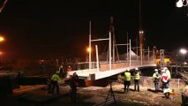 Installation de la Passerelle - Pont des Charentes - Célà TV