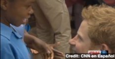 Prince Harry Visits Children's Charity in Africa