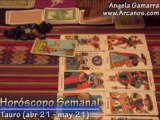 Horoscopo Tauro del 3 al 9 de agosto 2008 - Tarot