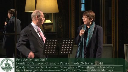 Prix des Muses 2013 - Prix du XXème siècle