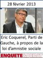 Eric Coquerel du Parti de Gauche sur l'amnistie sociale