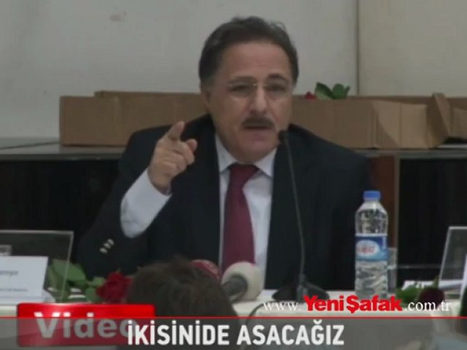 İkisini de asacağız